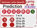 german lotto prediction for 21 october 2023 german lotto hot numbers