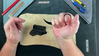 BAS202BM Bastinelli Creations PiKa Karambit PVD Menuki