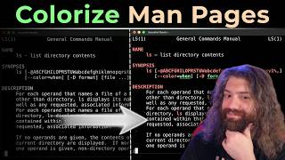 How to Colorize Man Pages on the Terminal