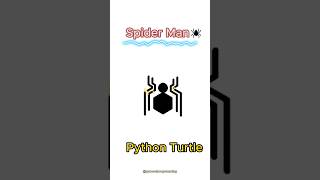 Spider Man 🕷️ Into the Python World 🌍 #python #viral #graphicdesign #youtube #instagram #coding