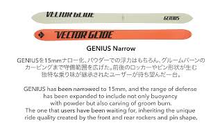 VECTOR GLIDE Collection  -GENIUS Narrow-