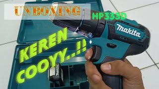 Unboxing Bor Cordless Makita HP333D