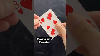 Moving Pips Card Trick Revealed – Visual Magic Illusion Explained!