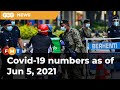 Covid-19 numbers as of Jun 5, 2021