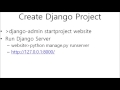 Python Django ( Install , Hello World )