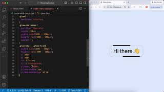 Animated Glow Button Hover Effect | HTML CSS Tutorial