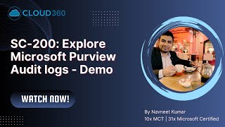 SC-200: Explore Microsoft Purview Audit logs - Demo