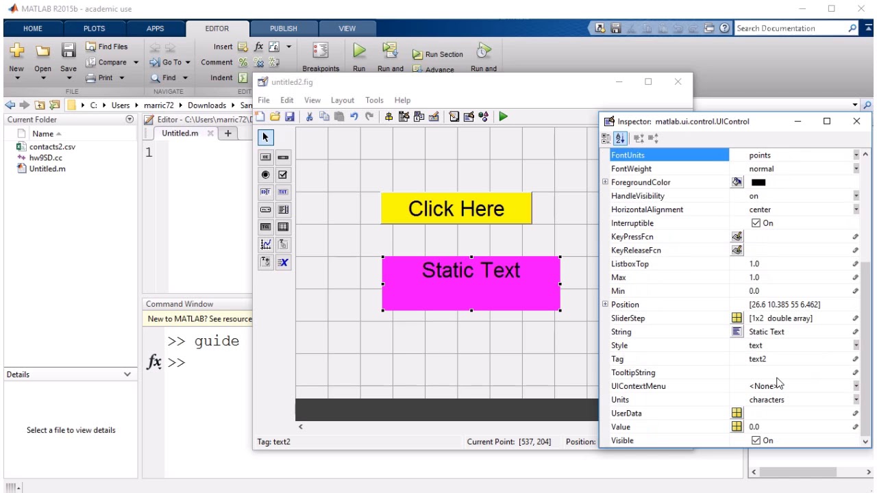 Matlab Gui Development For Beginners Peerdh