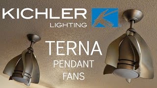 Kichler Terna Pendant Ceiling Fans