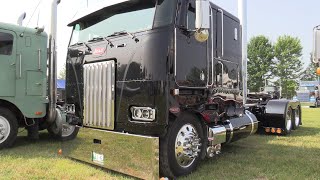 Black Beauty ! 1996 Peterbilt 362 Cabover Truck