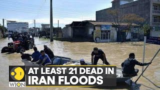 WION Climate Tracker: Heavy rains affect southern Iran; at least 21 dead \u0026 2 missing | World News