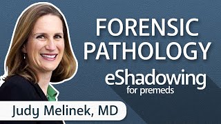 Becoming a Forensic Pathologist with Judy Melinek, MD | eShadowing for Premeds ep. 30
