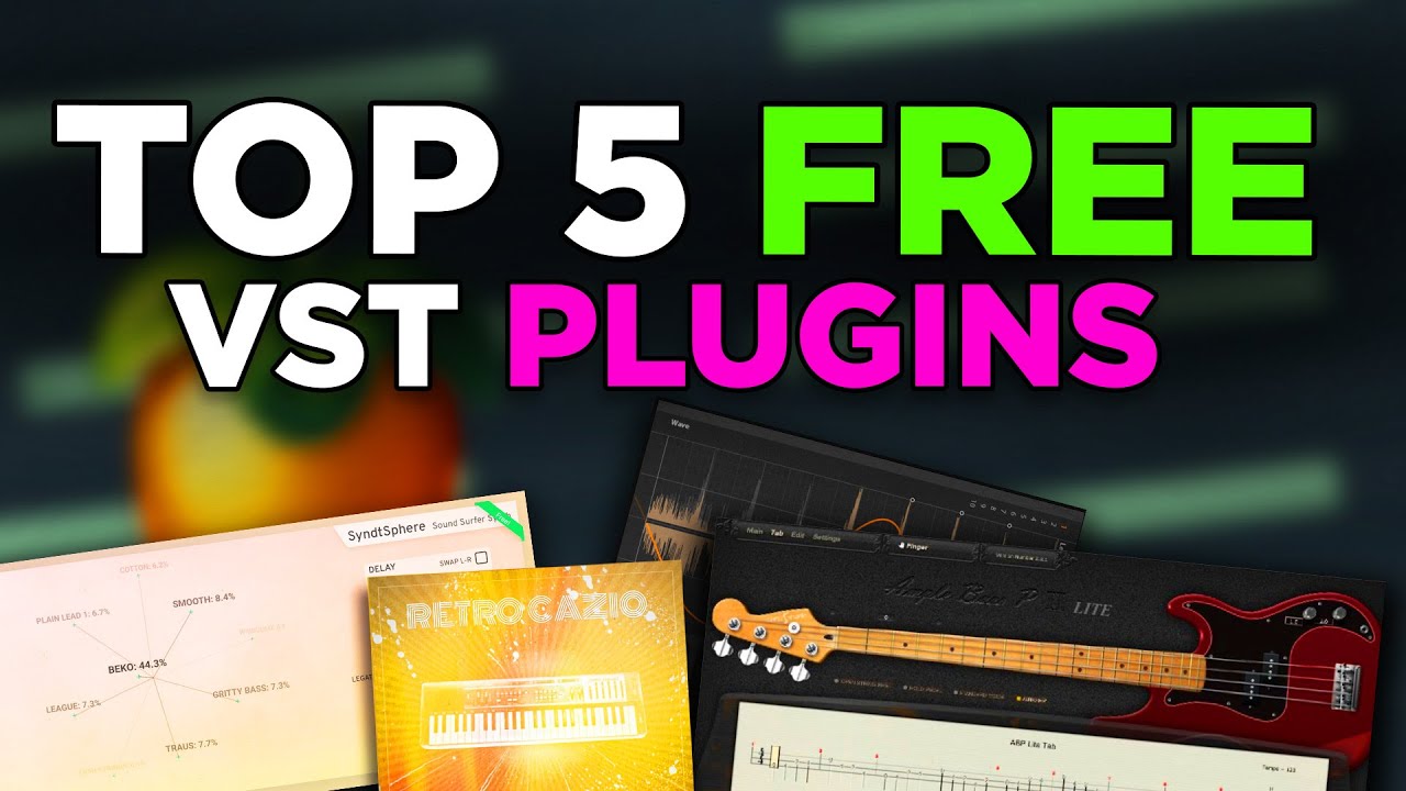 Top 5 FREE VST Instruments For Trap, Hiphop, Drill (It's Insane) - YouTube