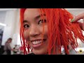 HAIRDRESSER REACTS TO GIRLS DYEING THEIR HAIR NEON!
