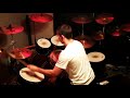 rammstein asche zu asche live guitar drum cover by robert uludag commander fordo dean