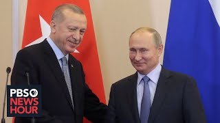 Turning to Putin, Erdogan ignores U.S. agreement for northeastern Syria