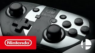Nintendo Switch Pro Controller Super Smash Bros. Ultimate edition Reveal