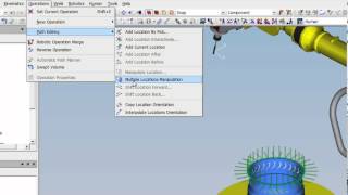 Robotic deburring using Tecnomatix Process Simulate