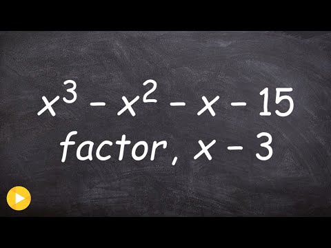 How do you know if it is a factor?