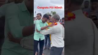 MPSC result 2023 emotional moment of PSI NILESH THAKARE