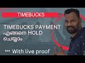 Don't Miss Out: How To Hold Your Payments on Timebucks (Live Proof)