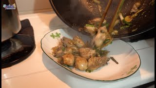 隨意炒薑蔥蠔@鳳姐廚房 中文字幕Stir fry Oyster with Green Onion and Ginger