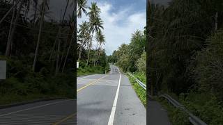 ถนนขนอมเส้นนี้สวยจริงๆ ❤️ #travel #road #khanom #ขนอม #นครศรีธรรมราช