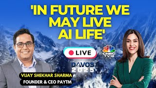 Davos World Economic Forum LIVE | Paytm's CEO Vijay Shekhar Sharma Exclusive | CNBC TV18