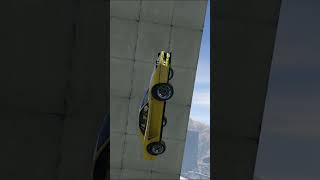 Ferrari Testarossa Car Blast On Way GTA V Parkour #2