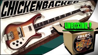 Neck Through Chickenbacker Bass 2019 UNBOXING !