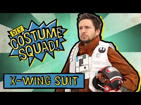 Make Poe Dameron's X-Wing Suit - DIY Costume Squad Make Poe Dameron's X-Wing Suit - DIY Costume Squad