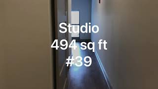 Studio 494 Square Feet #39
