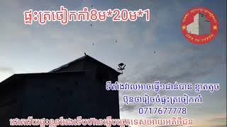 ផ្ទះត្រចៀកកាំខ្នាតតូច 8ម*20ម*1ជាន់កជោគជ័យដែរអាស្រ័យលើបច្ចេកទេស