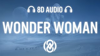 John Legend - Wonder Woman (Lyrics) | 8D Audio 🎧