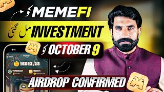 MemeFi Ardrop Confirmed on October 9 | How to Sale MemeFi Coin | How to Withdraw MemeFi | Albarizon