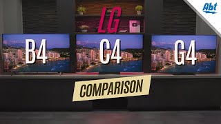 2024 LG OLED Comparison: B4 vs C4 vs G4