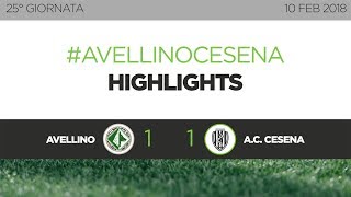 Giornata25 - Gli highlights di Avellino - Cesena: 1-1