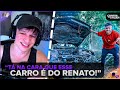 ARUAN REAGE: ROUBARAM O SKYLINE ABANDONADO MAIS UMA VEZ 😭 (RENATO GARCIA) - Cortes do Aruan