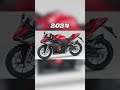 evolution of honda cbr 150rr 2005 2024 shorts