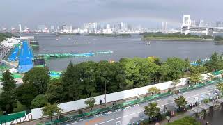 東京五輪ﾄﾗｲｱｽﾛﾝ女子ﾊﾞｲｸ 住民目線