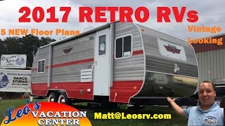 2017 Riverside RV White Water Retro Travel Trailers All New Floor Plans