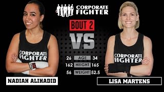 Corporate Fighter 20 - Nadiah Alihadid vs Lisa Martens