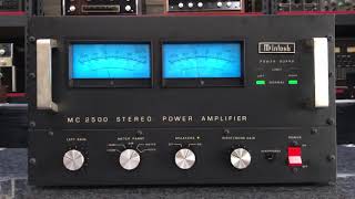 McIntosh  MC 2500  On  Test by  Tho  Aidio