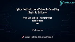 Python Dictionaries Explained | Create, Access, Update & Nest dicts (Full Guide)