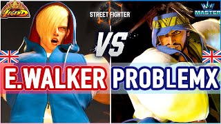 SF6 🔥 Ending Walker (Ed) vs ProblemX (Rashid) 🔥 Street Fighter 6