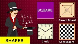 Learn about Shapes with magician || shapes presentation || Elearning Studio