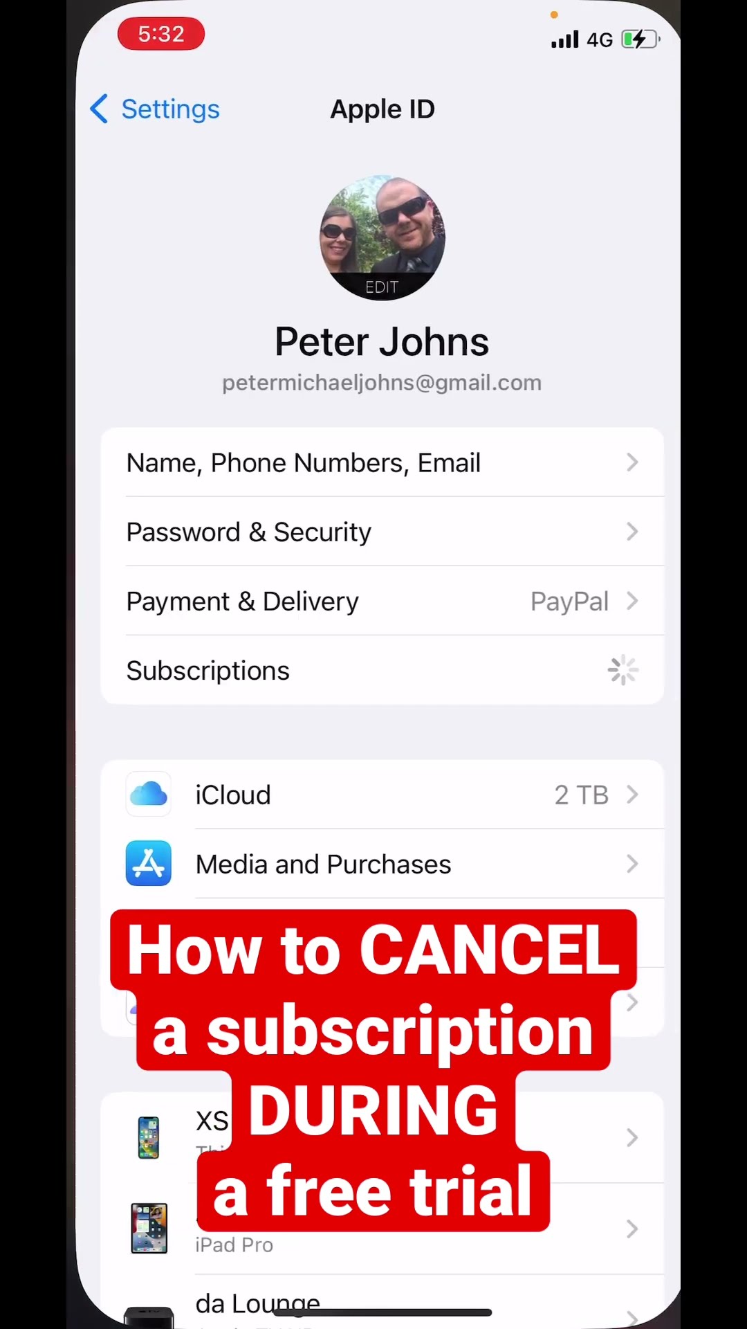How to CANCEL Free Trial SUBSCRIPTIONS on iPhone/iPad