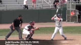 Jedd Gyorko (04-10-2010) West Virginia at St Johns - At Bat