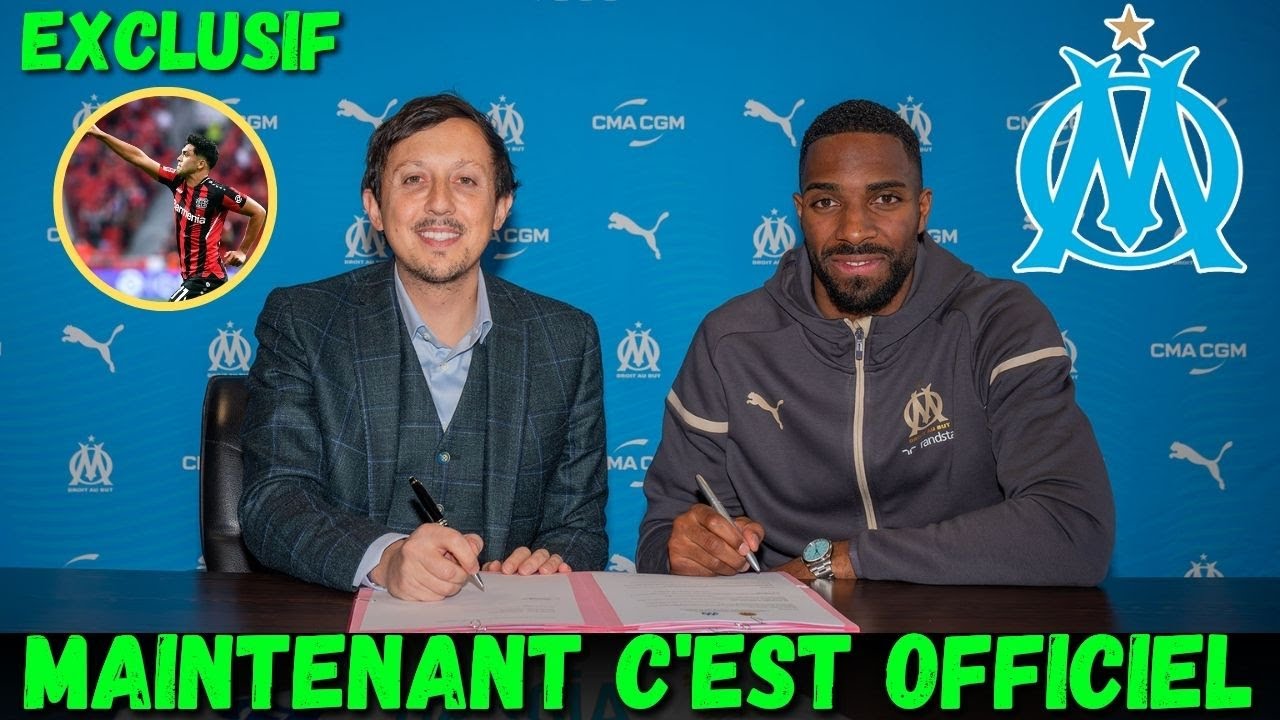 MAINTENANT C'EST OFFICIEL !🚨MERCATO OM💥DERNIÈRES NOUVELLES DE L ...