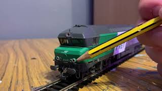 Jouef SNCF FRET Livery BB72000 Class Locomotive in HO Scale Review